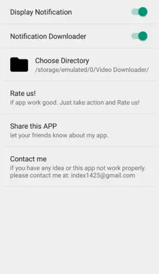 Facebook Video Downloader android App screenshot 1